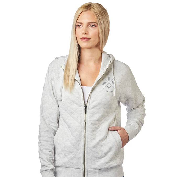 Quilted Ladies Hoodie