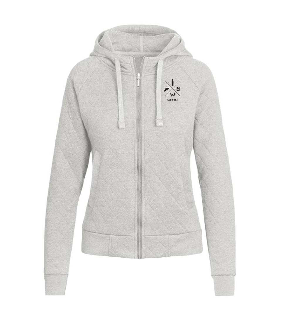 Quilted Ladies Hoodie